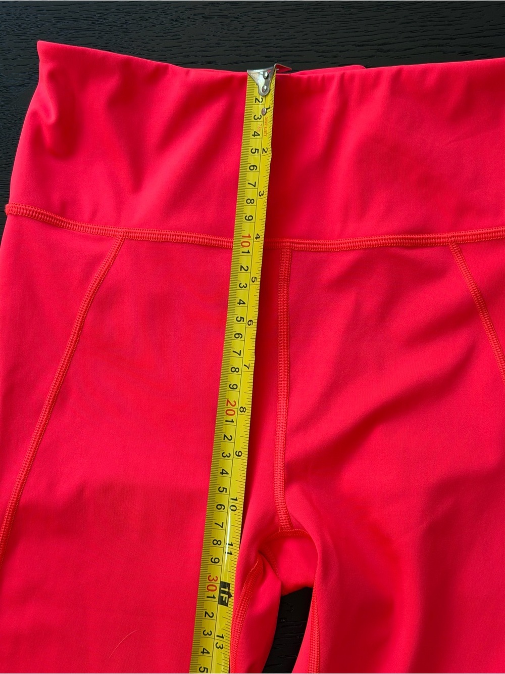 SAVAGE X FENTY Leggings Sky-Hi High Waist Stretch Pant Pocket Coral - Picture 7 of 8